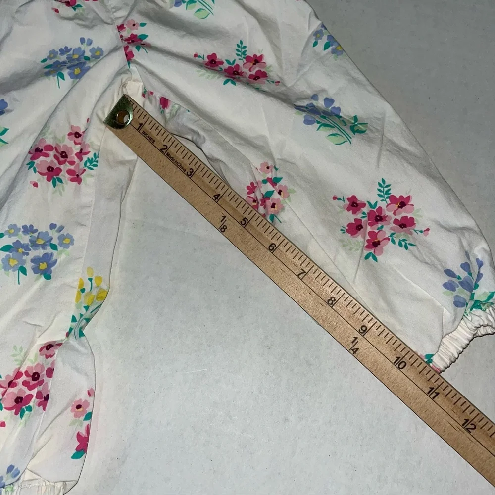 Gymboree‎ White Floral Jumpsuit 2T